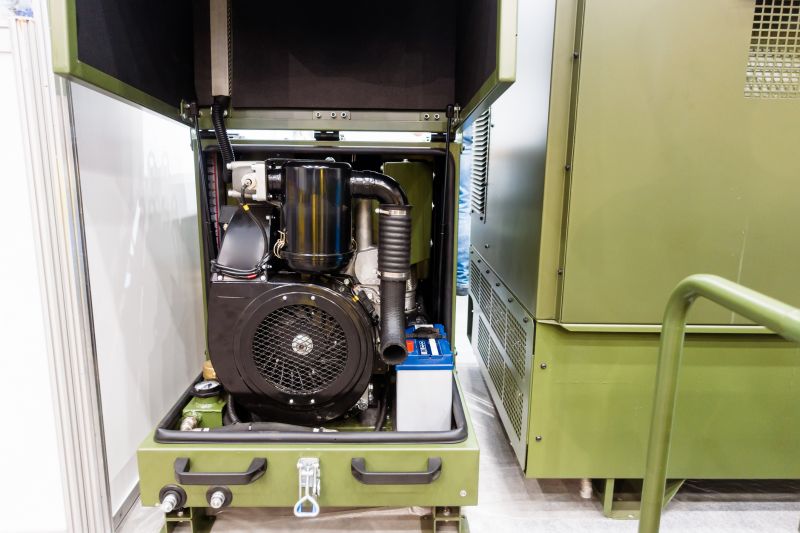 Industrial Generator Installation